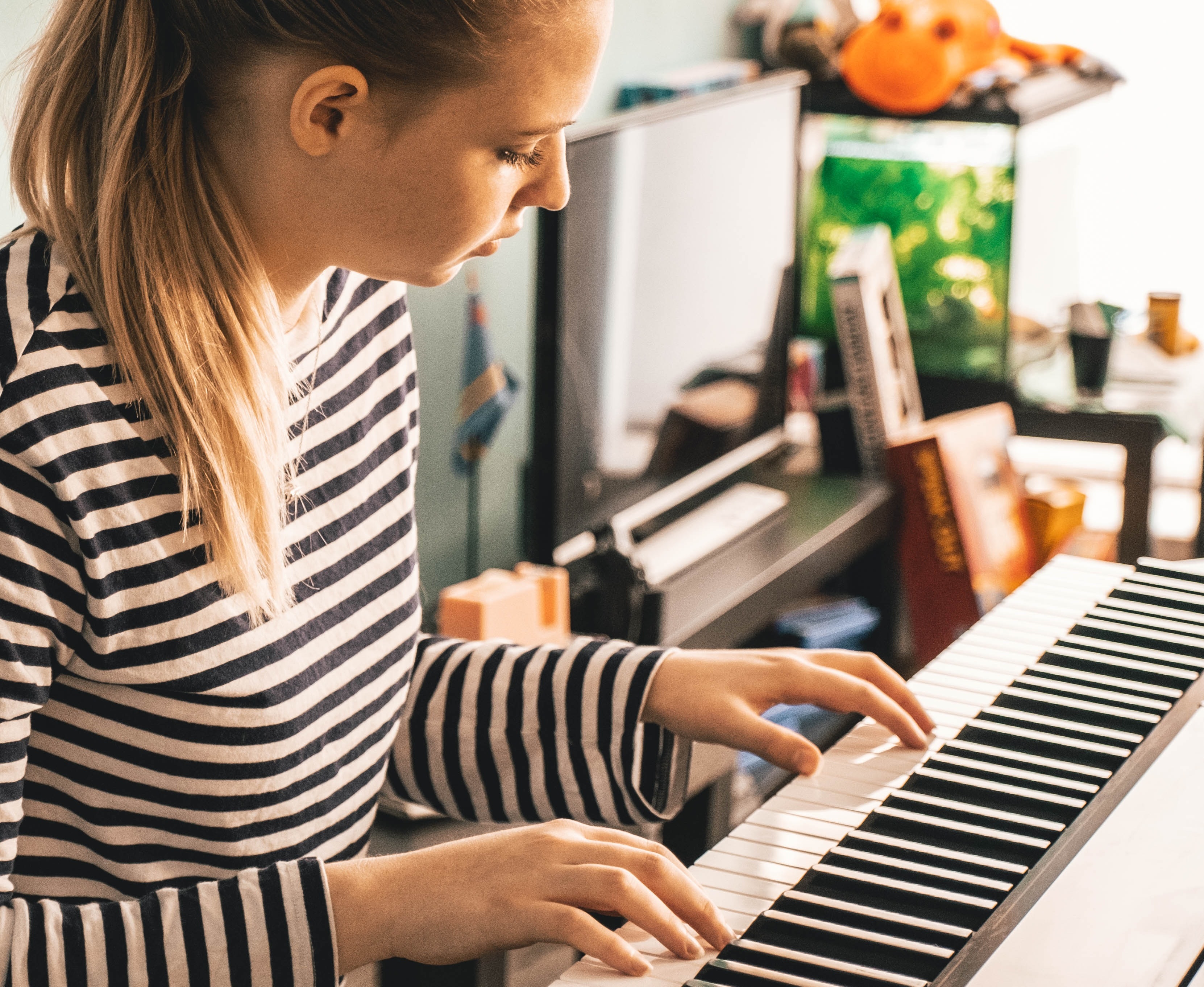 người nghệ sĩ đó chơi piano giỏi quá về mặt kỹ thuật thì chưa đủ, vì vậy các yếu tố kỹ thuật cần phục vụ cho cái đẹp trong âm nhạc