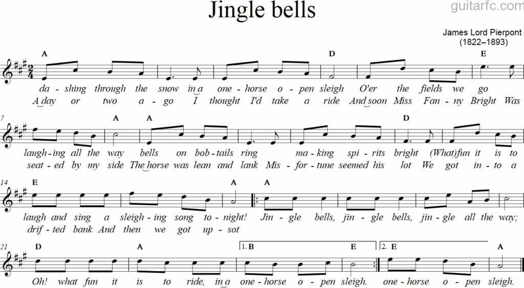 bài hát đàn piano jingle bell