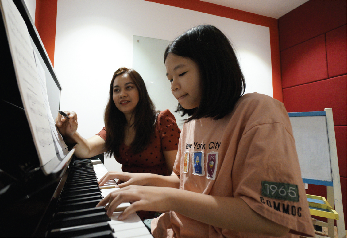 Học Piano tự tin chơi đệm hát sau 1 khóa