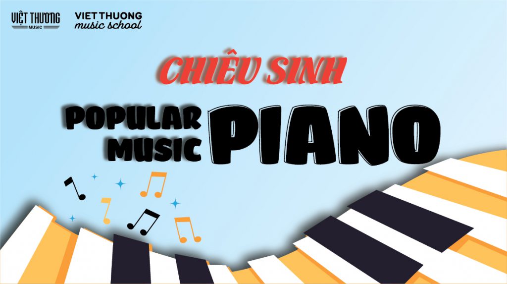 học nhạc học piano đệm hát tại Việt Thương